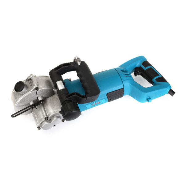 Efficient wall cutter machine with powerful motor for fast, clean cuts in walls for cable installation.