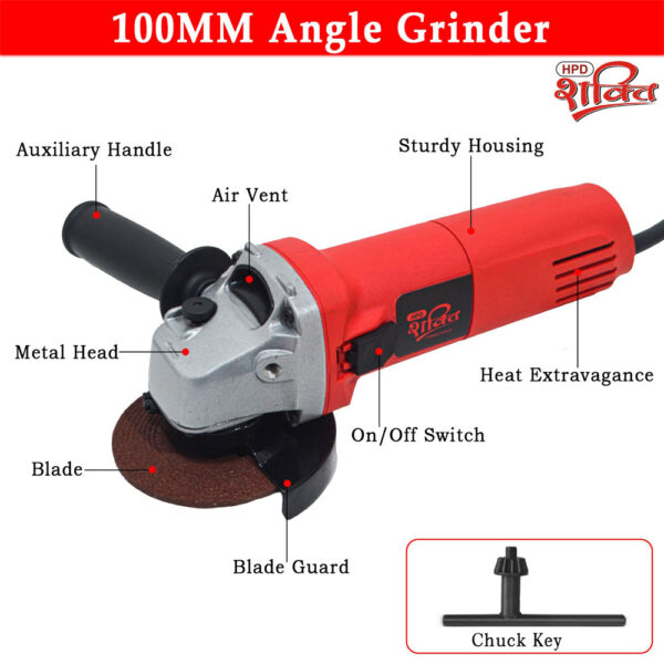 features of 100mm angle grinder with TCT blade