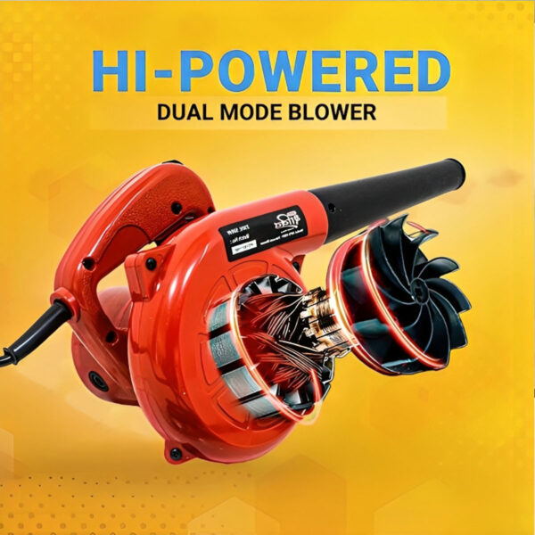 HPD Shakti Air Blower Machine demonstrating powerful and energy-efficient dust cleaning performance.