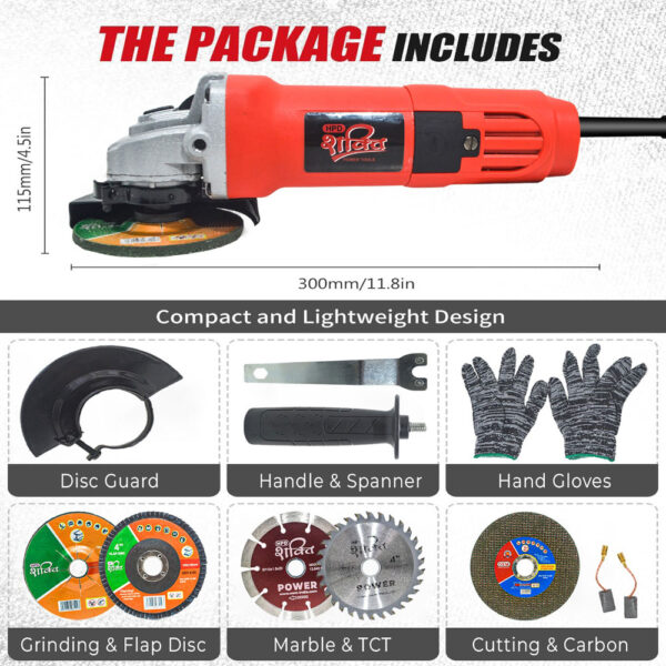 5 blade combo set for angle grinder