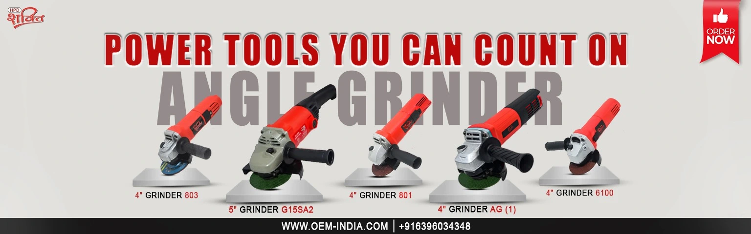 banner for angle grinder power tools